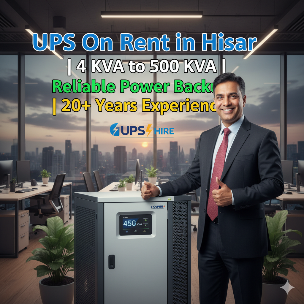 ups on rent in hisar